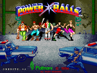 Power Balls cabinet