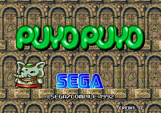 Puyo Puyo cabinet