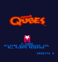 Q*bert's Qubes cabinet