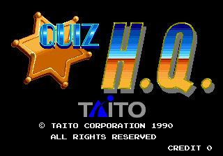 Quiz H.Q. cabinet