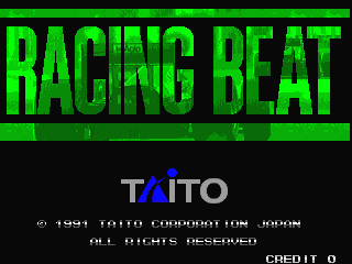 Racing Beat cabinet