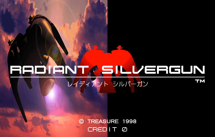 Radiant Silvergun cabinet