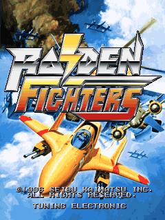 Raiden Fighters cabinet