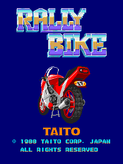 Rally Bike / Dash Yarou cabinet