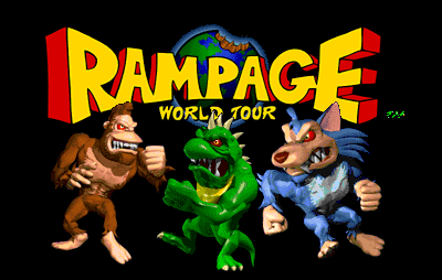 Rampage: World Tour cabinet