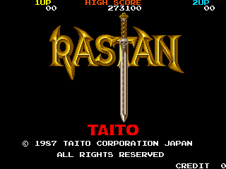 Rastan cabinet
