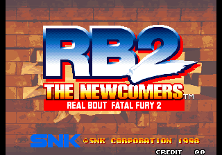 Real Bout Fatal Fury 2 - The Newcomers cabinet