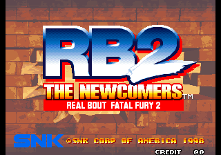 Real Bout Fatal Fury 2 - The Newcomers / Real Bout Garou Densetsu 2 - the newcomers cabinet