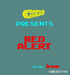 Red Alert cabinet