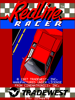 Redline Racer cabinet