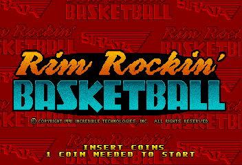 Rim Rockin' Basketball cabinet