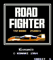 Road Fighter cabinet