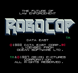 Robocop cabinet