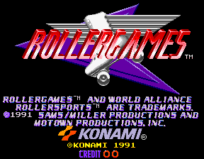 Rollergames cabinet