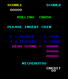 Rolling Crash / Moon Base cabinet