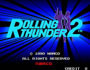 Rolling Thunder 2 cabinet