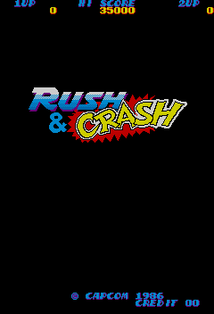Rush & Crash cabinet