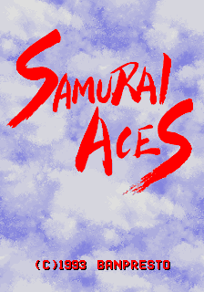 Samurai Aces cabinet