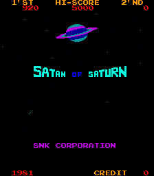 Satan of Saturn cabinet