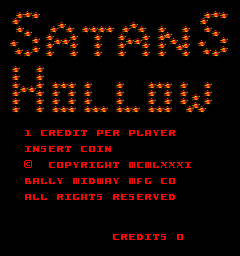 Satan's Hollow cabinet
