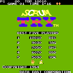 Scrum Try cabinet