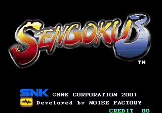 Sengoku 3 / Sengoku Densho 2001 cabinet