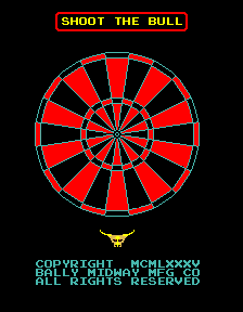 Shoot the Bull cabinet