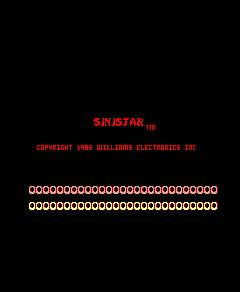 Sinistar cabinet