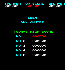 Sky Chuter cabinet
