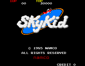 Sky Kid cabinet