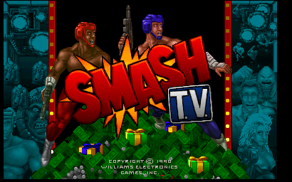 Smash T.V. cabinet