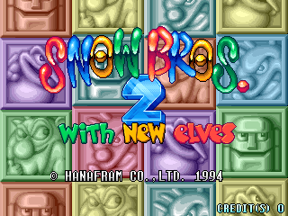 Snow Bros. 2 - With New Elves / Otenki Paradise cabinet