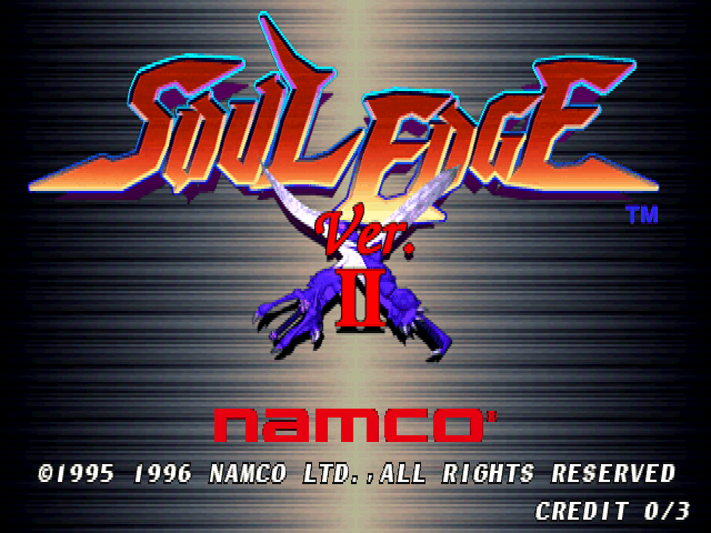 Soul Edge cabinet