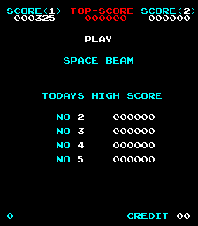 Space Beam cabinet