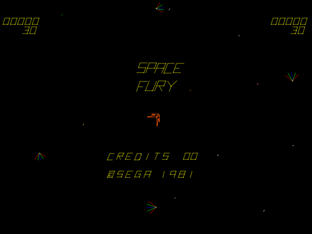 Space Fury cabinet