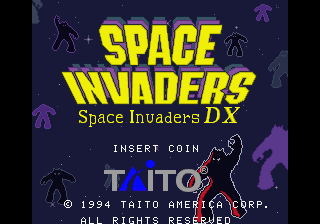 Space Invaders DX cabinet