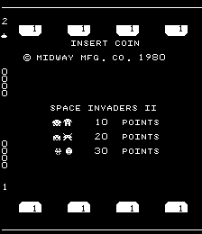 Space Invaders II cabinet
