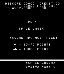Space Laser cabinet