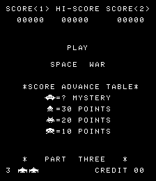 Space War Part 3 cabinet