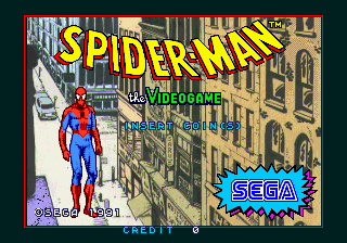 Spider-Man: The Videogame cabinet