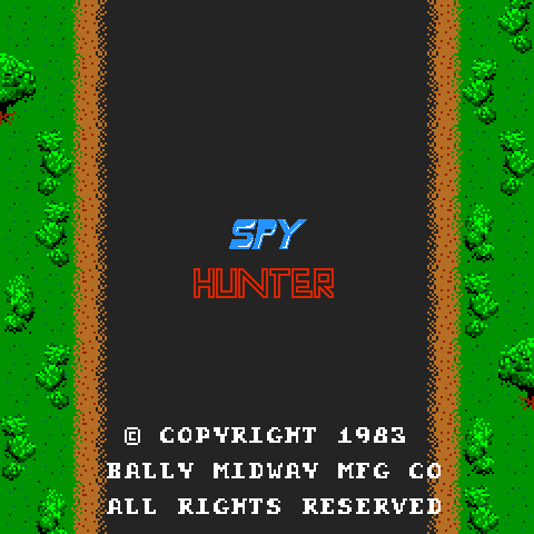 Spy Hunter cabinet