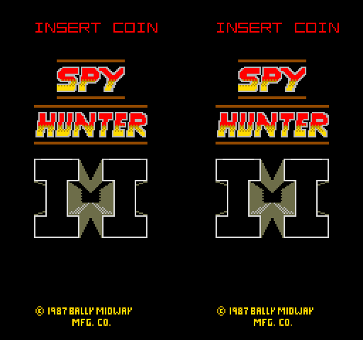 Spy Hunter II cabinet