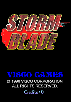 Storm Blade cabinet