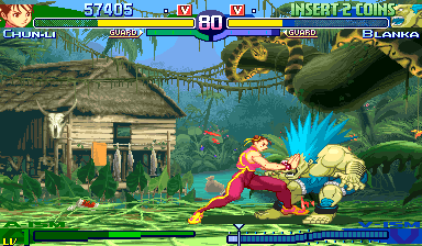 Street Fighter Alpha 3 cabinet