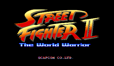Street Fighter II: The World Warrior arcade cabinet artwork