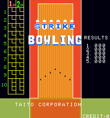 Strike Bowling cabinet
