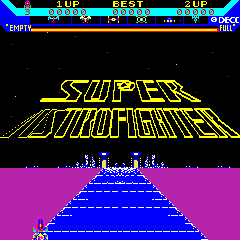 Super Astro Fighter cabinet