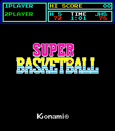 Super Basketball cabinet