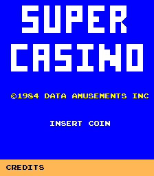 Super Casino cabinet