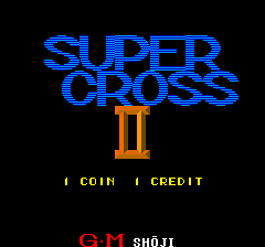 Super Cross II cabinet